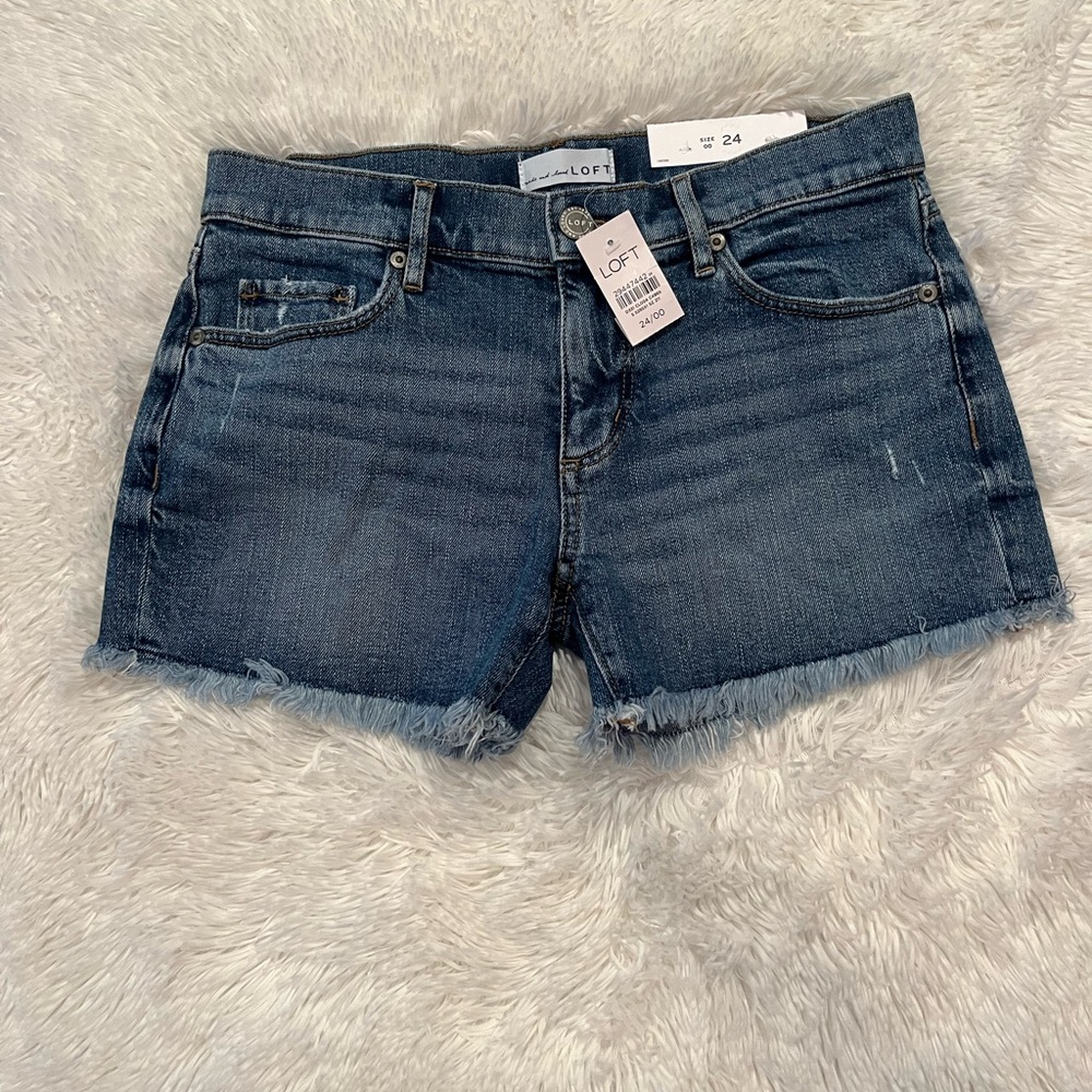 Loft NWT jean shorts